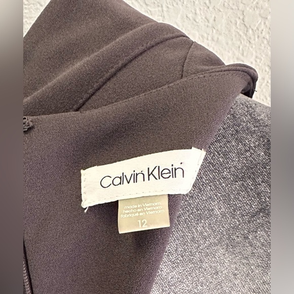 Calvin Klein Charcoal Sleeveless Jumpsuit | NWT - Picture 7 of 7